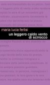 Un leggero caldo vento di scirocco di Maria Lucia Ferlisi