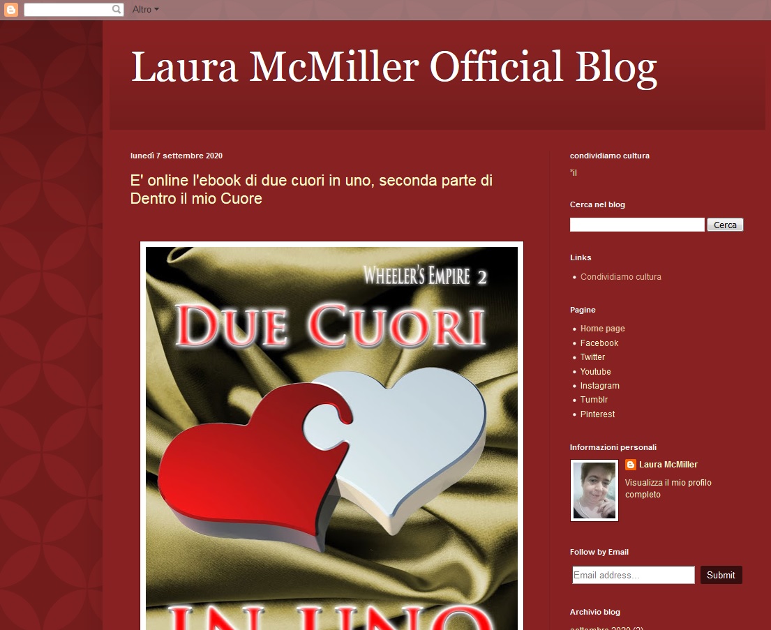 Laura McMiller Official Blog