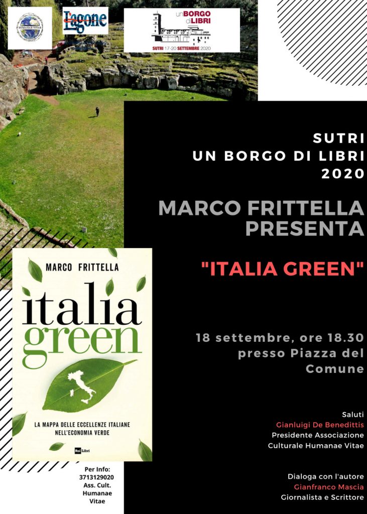 Marco Frittella presenta ITALIA GREEN